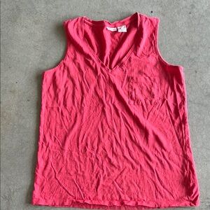 Vibrant Pink Sleeveless Top